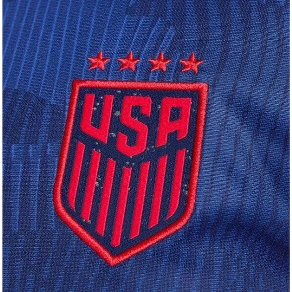 Nike USWNT USA Soccer Jersey Blue soccer 2023 DR4000-406 women's Medium NEW - Picture 7 of 11